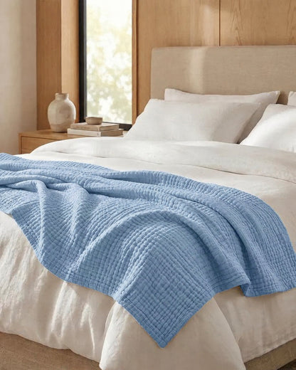 Mousselinedeken – 100% katoenen mousseline