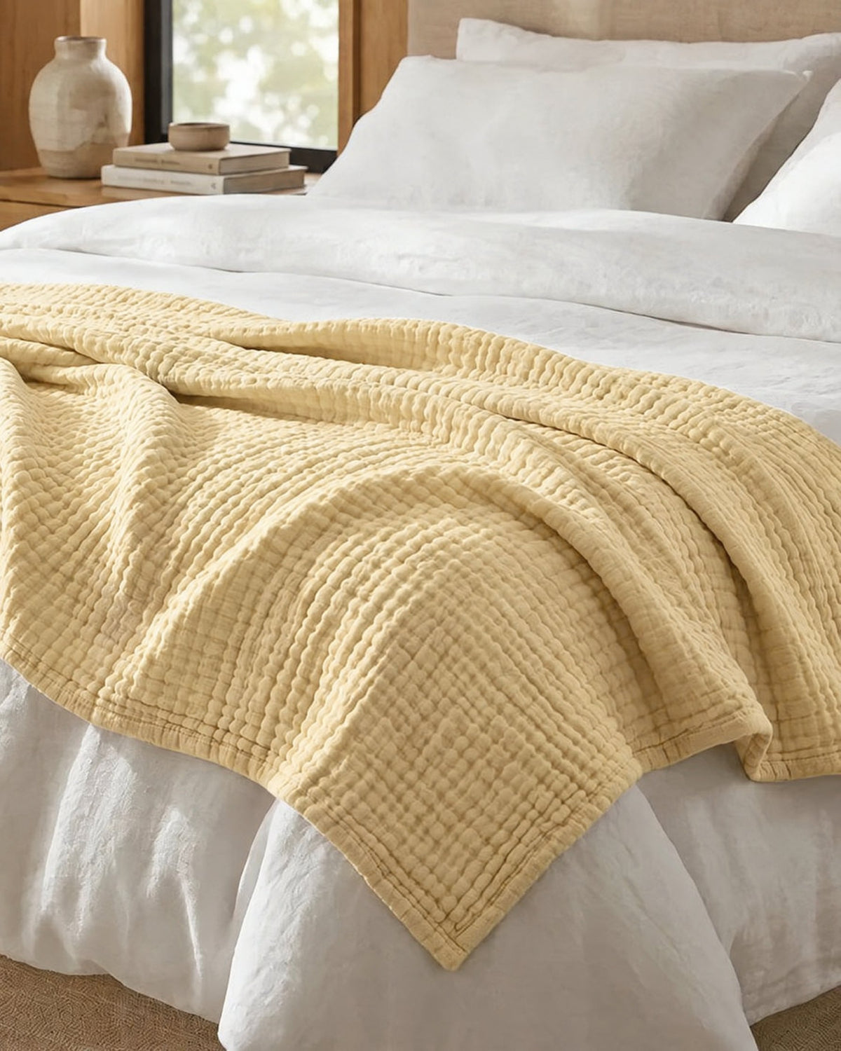 Mousselinedeken – 100% katoenen mousseline